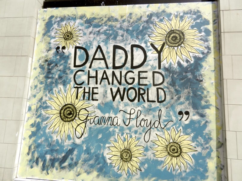 "Daddy changed the world" -- Gianna Floyd